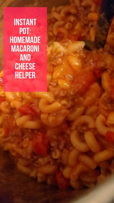 Instant Pot: Macaroni Cheese Helper